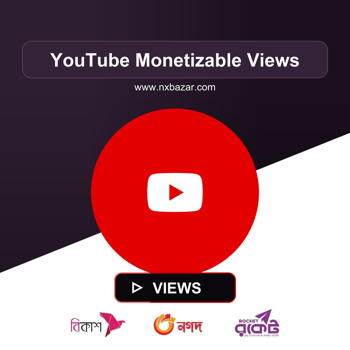 Buy YouTube Monetizable Views